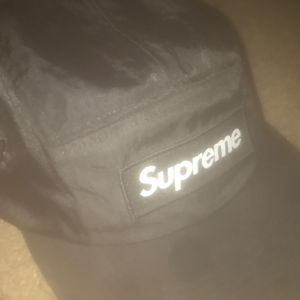 Black supreme hat